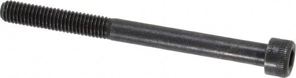 Holo-Krome 77440 Hex Head Cap Screw: #10-32 x 2-1/4", Alloy Steel, Black Oxide Finish Image