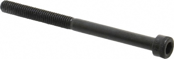 Holo-Krome 77442 Hex Head Cap Screw: #10-32 x 2-1/2", Alloy Steel, Black Oxide Finish Image