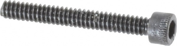 Holo-Krome 86172 Hex Head Cap Screw: #4-40 x 7/8", Alloy Steel, Black Oxide Finish Image