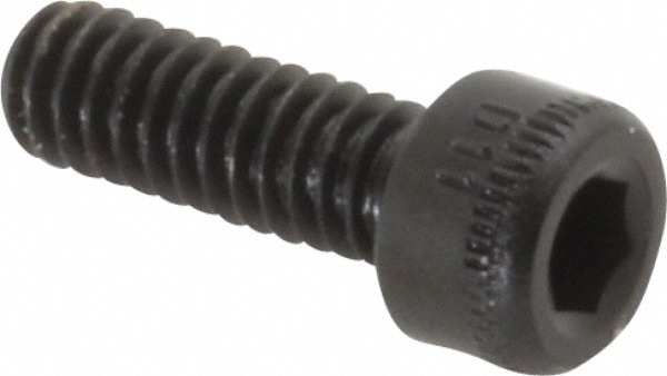 Holo-Krome 72030 Hex Head Cap Screw: #5-40 x 3/8", Alloy Steel, Black Oxide Finish Image