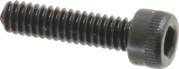 Holo-Krome 72032 Hex Head Cap Screw: #5-40 x 1/2", Alloy Steel, Black Oxide Finish Image