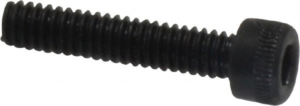 Holo-Krome 72034 Hex Head Cap Screw: #5-40 x 5/8", Alloy Steel, Black Oxide Finish Image