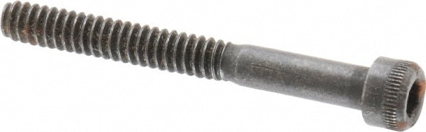 Holo-Krome 86288 Hex Head Cap Screw: #6-32 x 1-1/4", Alloy Steel, Black Oxide Finish Image