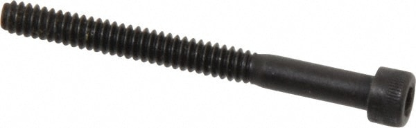 Holo-Krome 86292 Hex Head Cap Screw: #6-32 x 1-1/2", Alloy Steel, Black Oxide Finish Image