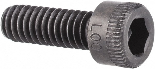 Holo-Krome 72056 Hex Head Cap Screw: #8-32 x 1/2", Alloy Steel, Black Oxide Finish Image