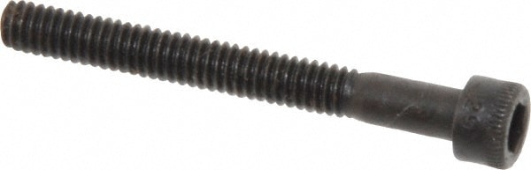 Holo-Krome 72068 Hex Head Cap Screw: #8-32 x 1-1/2", Alloy Steel, Black Oxide Finish Image