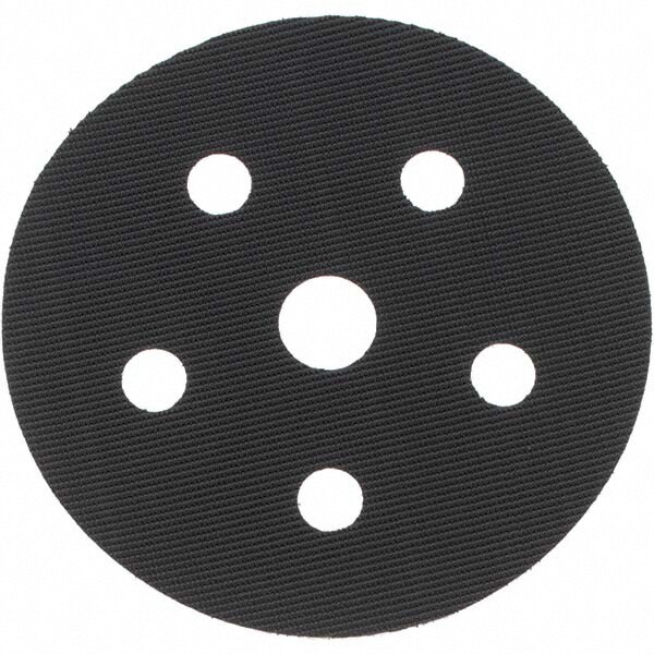 5" Diam, Round, Hook & Loop Face, Conversion Backing Pad