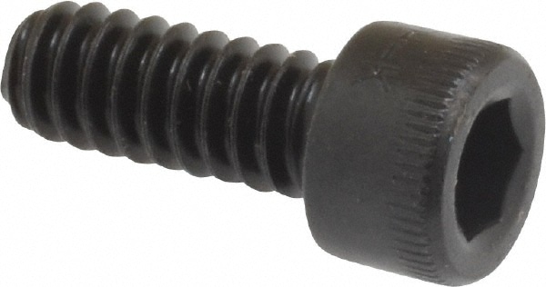 Holo-Krome 72072 Hex Head Cap Screw: #10-24 x 1/2", Alloy Steel, Black Oxide Finish Image