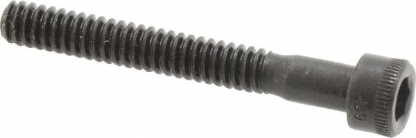 Holo-Krome 72084 Hex Head Cap Screw: #10-24 x 1-1/2", Alloy Steel, Black Oxide Finish Image