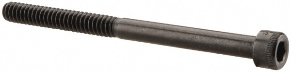 Holo-Krome 86442 Hex Head Cap Screw: #10-24 x 2-1/2", Alloy Steel, Black Oxide Finish Image