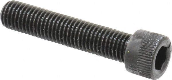 Holo-Krome 73066 Hex Head Cap Screw: 1/4-28 x 1-1/4", Alloy Steel, Black Oxide Finish Image