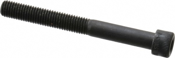 Holo-Krome 73074 Hex Head Cap Screw: 1/4-28 x 2-1/4", Alloy Steel, Black Oxide Finish Image