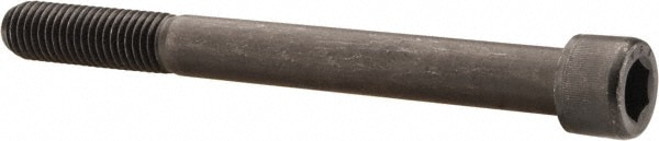 Holo-Krome 77474 Hex Head Cap Screw: 1/4-28 x 2-1/2", Alloy Steel, Black Oxide Finish Image