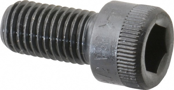 Holo-Krome 73078 Hex Head Cap Screw: 5/16-24 x 5/8", Alloy Steel, Black Oxide Finish Image