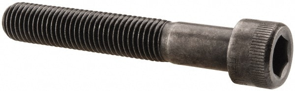 Holo-Krome 73092 Hex Head Cap Screw: 5/16-24 x 2", Alloy Steel, Black Oxide Finish Image