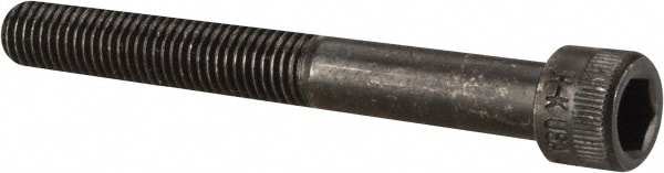 Holo-Krome 73096 Hex Head Cap Screw: 5/16-24 x 2-1/2", Alloy Steel, Black Oxide Finish Image