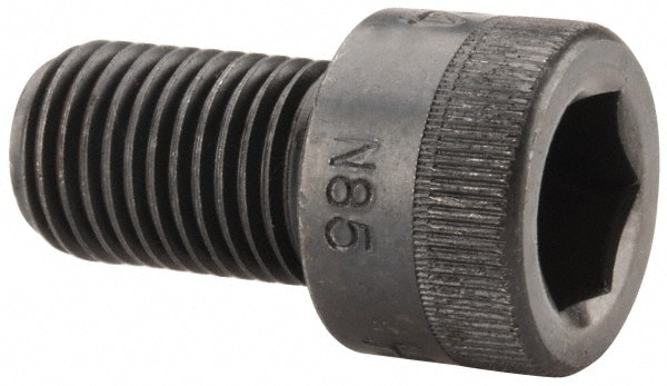 Holo-Krome 73100 Hex Head Cap Screw: 3/8-24 x 5/8", Alloy Steel, Black Oxide Finish Image