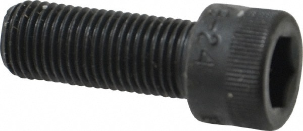 Holo-Krome 73106 Hex Head Cap Screw: 3/8-24 x 1", Alloy Steel, Black Oxide Finish Image