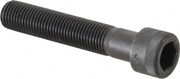 Holo-Krome 73114 Hex Head Cap Screw: 3/8-24 x 2", Alloy Steel, Black Oxide Finish Image