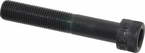 Holo-Krome 73116 Hex Head Cap Screw: 3/8-24 x 2-1/4", Alloy Steel, Black Oxide Finish Image