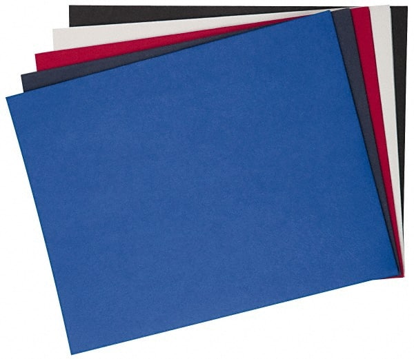Universal UNV56613 Pack of (25), 1" Long x 8-1/2" Wide Leatherette Two-Pocket Portfolios 