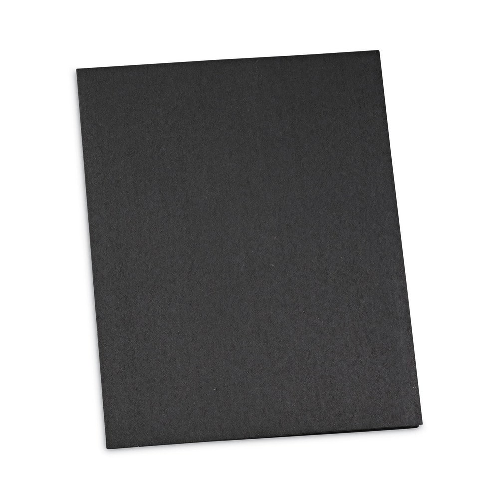 Universal UNV56616 Pack of (25), 11" Long x 8-1/2" Wide, Leatherette Two-Pocket Portfolios 