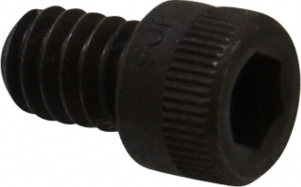 Holo-Krome 72090 Hex Head Cap Screw: 1/4-20 x 3/8", Alloy Steel, Black Oxide Finish Image