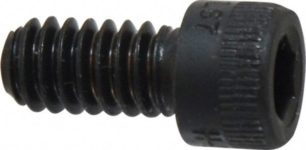 Holo-Krome 72092 Hex Head Cap Screw: 1/4-20 x 1/2", Alloy Steel, Black Oxide Finish Image