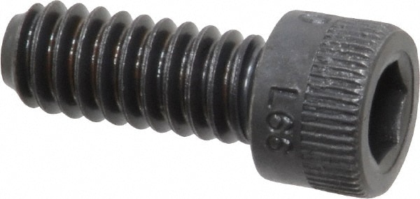 Holo-Krome 72094 Hex Head Cap Screw: 1/4-20 x 5/8", Alloy Steel, Black Oxide Finish Image