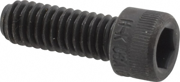 Holo-Krome 72126 Hex Head Cap Screw: 5/16-18 x 7/8", Alloy Steel, Black Oxide Finish Image