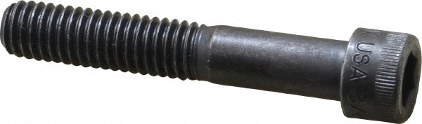 Holo-Krome 72168 Hex Head Cap Screw: 3/8-16 x 2-1/4", Alloy Steel, Black Oxide Finish Image