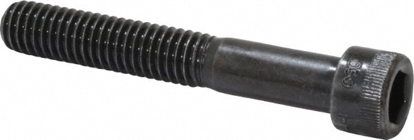 Holo-Krome 72170 Hex Head Cap Screw: 3/8-16 x 2-1/2", Alloy Steel, Black Oxide Finish Image