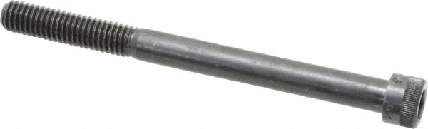 Holo-Krome 72182 Hex Head Cap Screw: 3/8-16 x 4-1/2", Alloy Steel, Black Oxide Finish Image