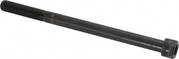 Holo-Krome 86688 Hex Head Cap Screw: 3/8-16 x 5-1/2", Alloy Steel, Black Oxide Finish Image