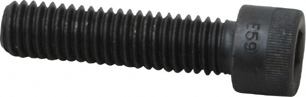 Holo-Krome 72200 Hex Head Cap Screw: 7/16-14 x 1-3/4", Alloy Steel, Black Oxide Finish Image