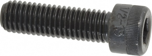 Holo-Krome 72232 Hex Head Cap Screw: 1/2-13 x 1-3/4", Alloy Steel, Black Oxide Finish Image