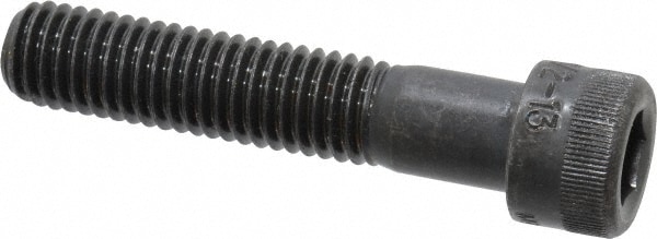 Holo-Krome 72238 Hex Head Cap Screw: 1/2-13 x 2-1/2", Alloy Steel, Black Oxide Finish Image