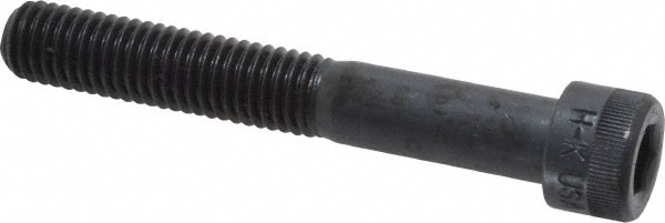 Holo-Krome 72246 Hex Head Cap Screw: 1/2-13 x 3-1/2", Alloy Steel, Black Oxide Finish Image