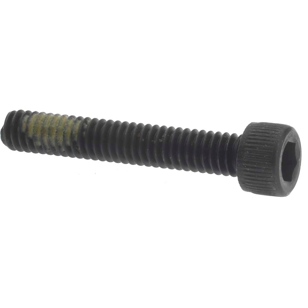 Value Collection 015095PR Hex Head Cap Screw: #8-32 x 1", Alloy Steel, Black Oxide Finish Image