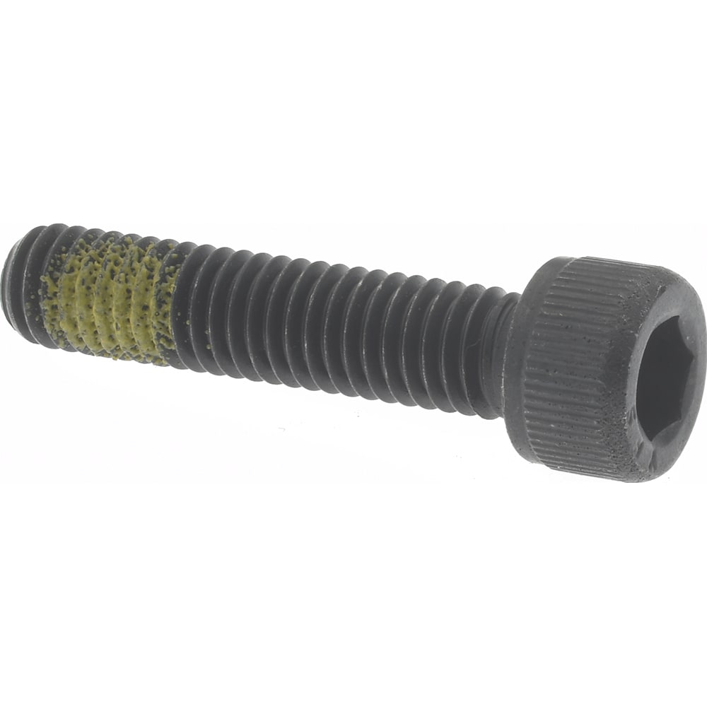 Value Collection 015129PR Hex Head Cap Screw: #10-32 x 7/8", Alloy Steel, Black Oxide Finish Image