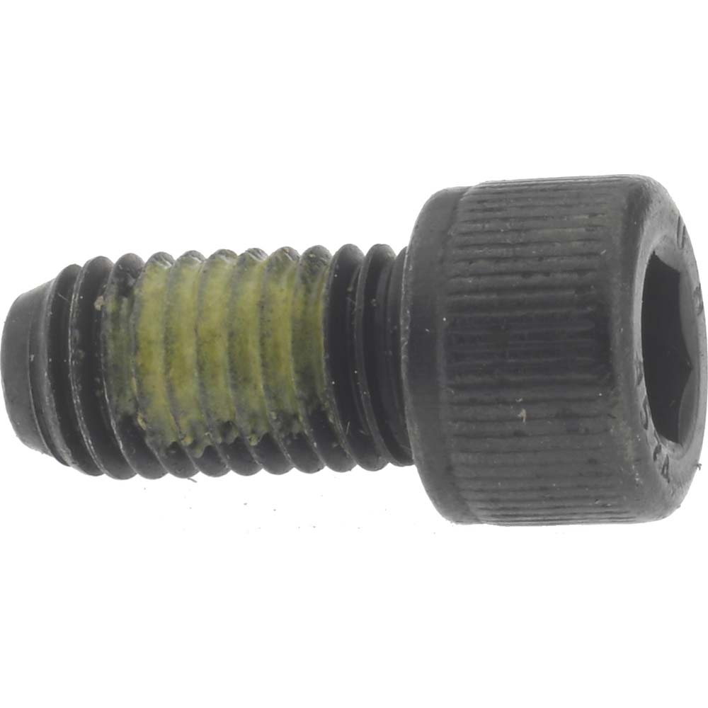 Value Collection 015173PR Hex Head Cap Screw: 1/4-28 x 1/2", Alloy Steel, Black Oxide Finish Image