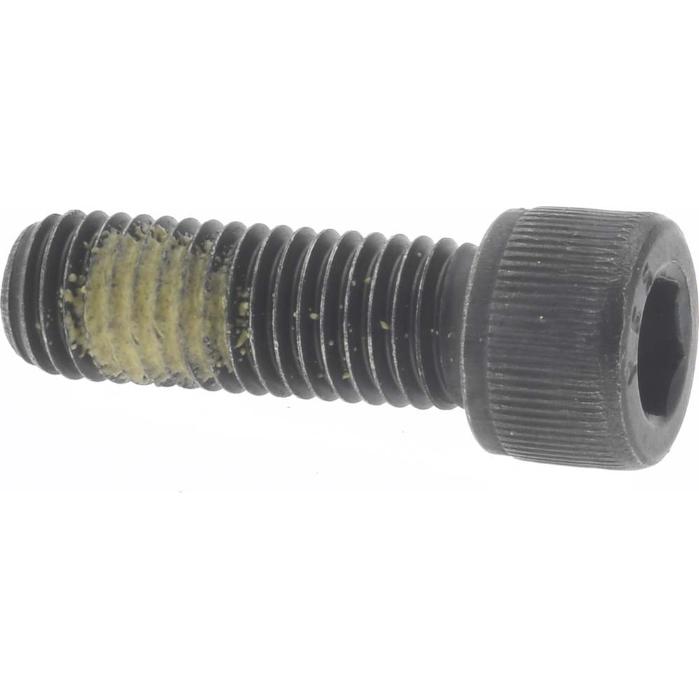 Value Collection 015177PR Hex Head Cap Screw: 1/4-28 x 3/4", Alloy Steel, Black Oxide Finish Image