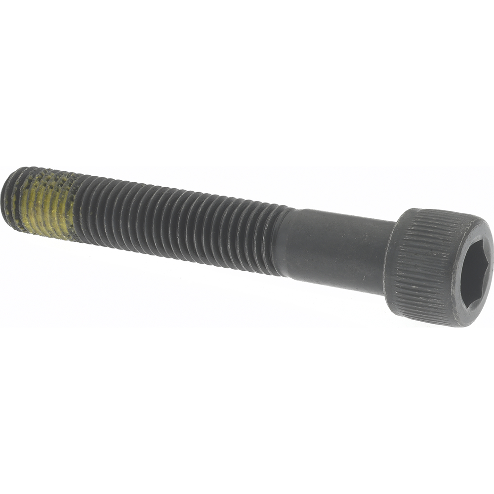 Value Collection 015241PR Hex Head Cap Screw: 5/16-24 x 2", Alloy Steel, Black Oxide Finish Image