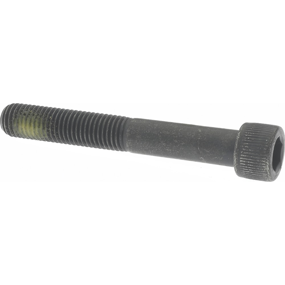 Value Collection 015243PR Hex Head Cap Screw: 5/16-24 x 2-1/4", Alloy Steel, Black Oxide Finish Image