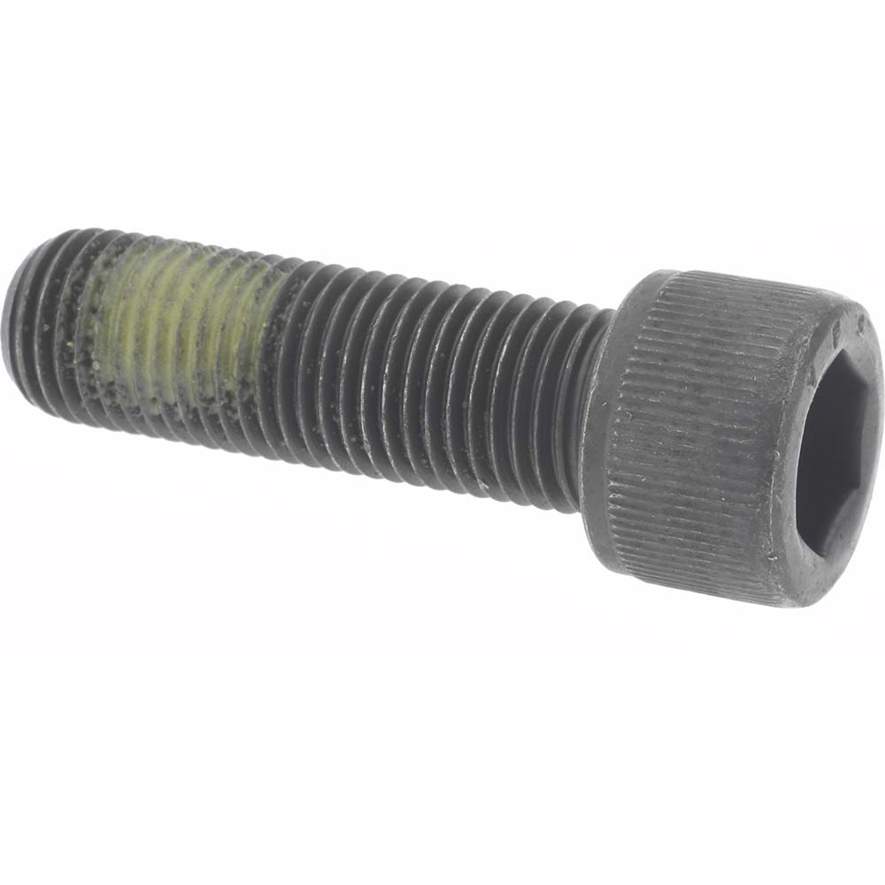 Value Collection 015293PR Hex Head Cap Screw: 3/8-24 x 1-1/4", Alloy Steel, Black Oxide Finish Image