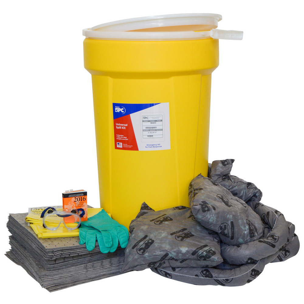 38 Gal Capacity Universal Spill Kit - 55 Gal Drum