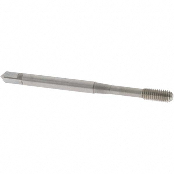 Thread Forming Tap: M3.5x0.60 Metric Coarse, Bottoming, Cobalt, Bright Finish