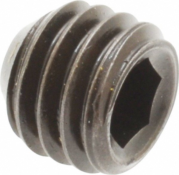 HoloKrome Set Screw 7/1614 x 3/8", Cup Point, Alloy Steel, Grade 8