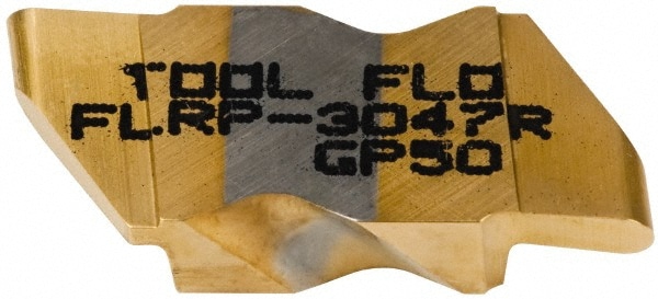 Tool-Flo 593847RN4C Grooving Insert: FLRP3047 GP50, Solid Carbide Image