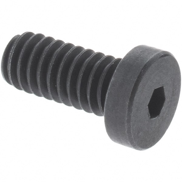 Unbrako 100623 Low Head Socket Cap Screw: #10-24, 1" Length Under Head, Low Socket Cap Head, Hex Socket Drive, Alloy Steel, Black Oxide Finish 
